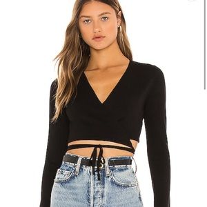 Astr the Label wrap tee